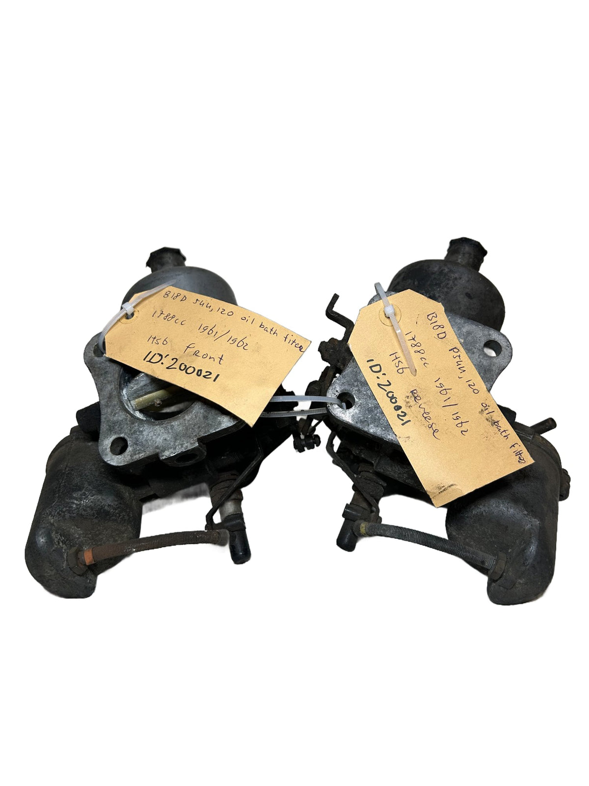 Carburateurset SU HS6 · Volvo PV544 / Amazon (1961-1962)