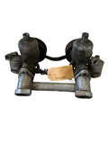 Carburateurset SU H4 op spruitstuk · Volvo PV444 B16B (1957)
