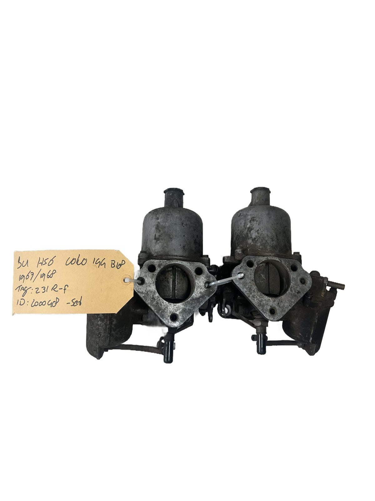 Carburateurset SU HS6 · Volvo 144 / 144S B18B (1967-1968)