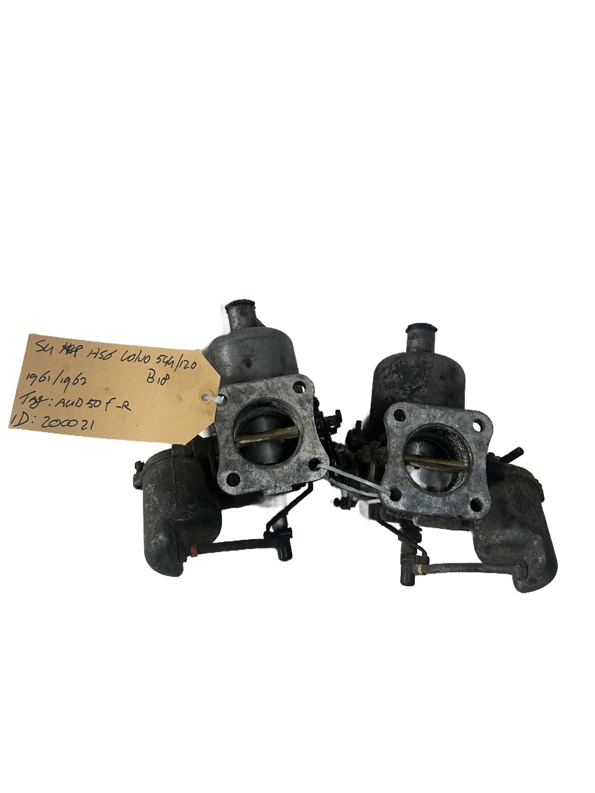 Carburateurset SU HS6 · Volvo PV544 / 122S B18D (1965-1966)