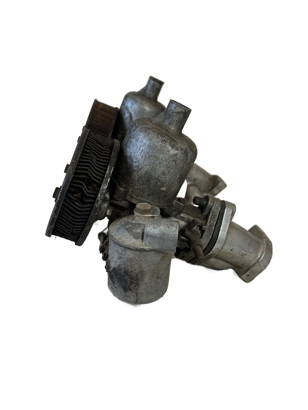 Carburateurset SU H4 op spruitstuk · Volvo PV444 B16B (1957)