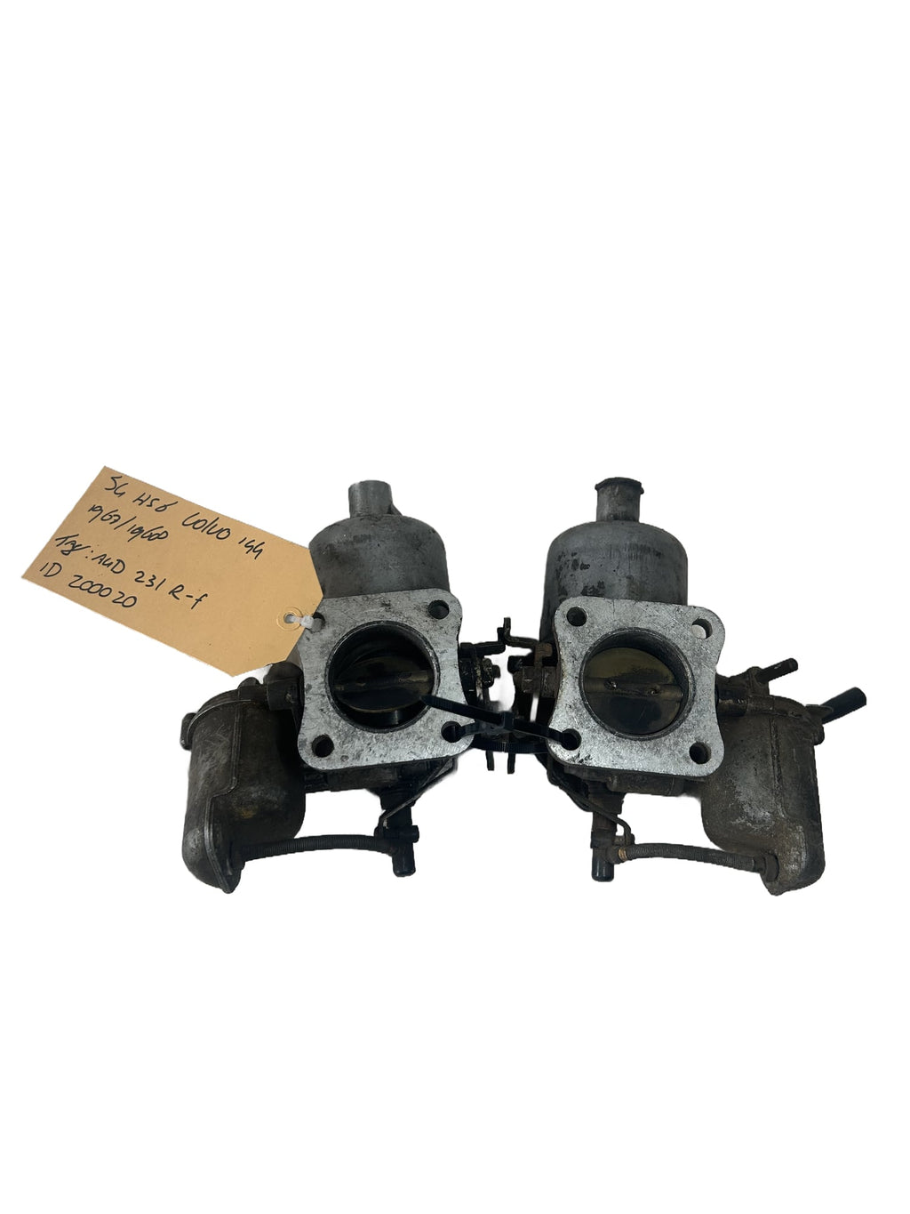Carburateurset SU HS6 AUD231 · Volvo 144S B18B (1967-1968)