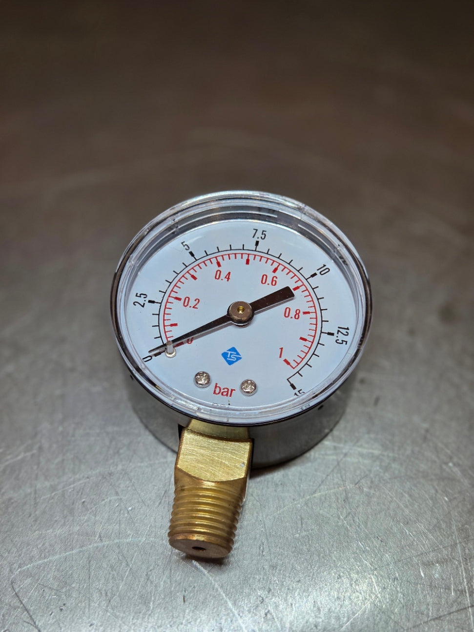 Carburateur Brandstofdruk meter (lage druk) 0 tot 1 bar