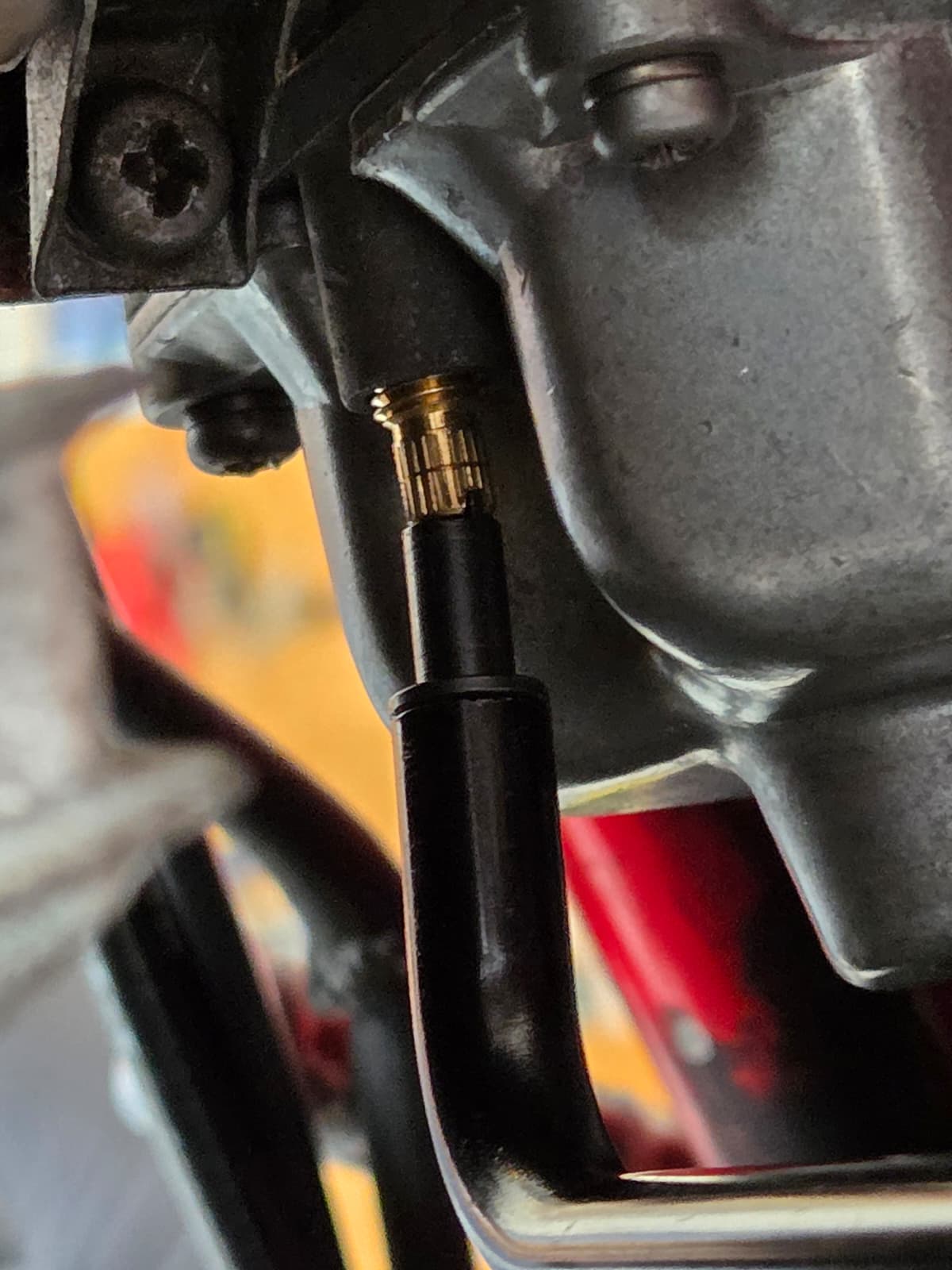 Carburateur Motorfiets luchtschroef afstelgereedschap (platkop).