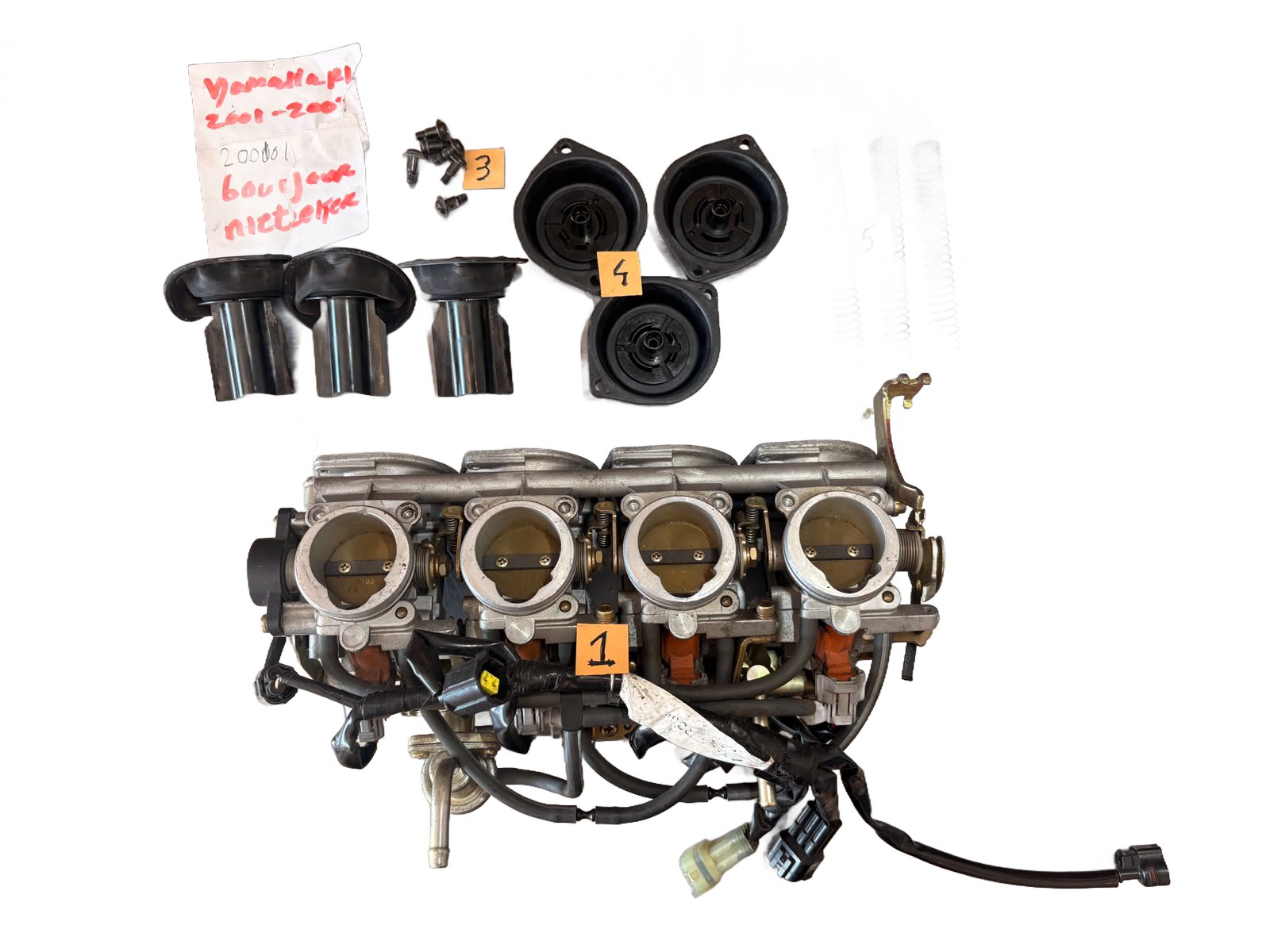 Mikuni Injectorrail (5SL 1 00 N2X4) Yamaha YZF R1 2001 -04