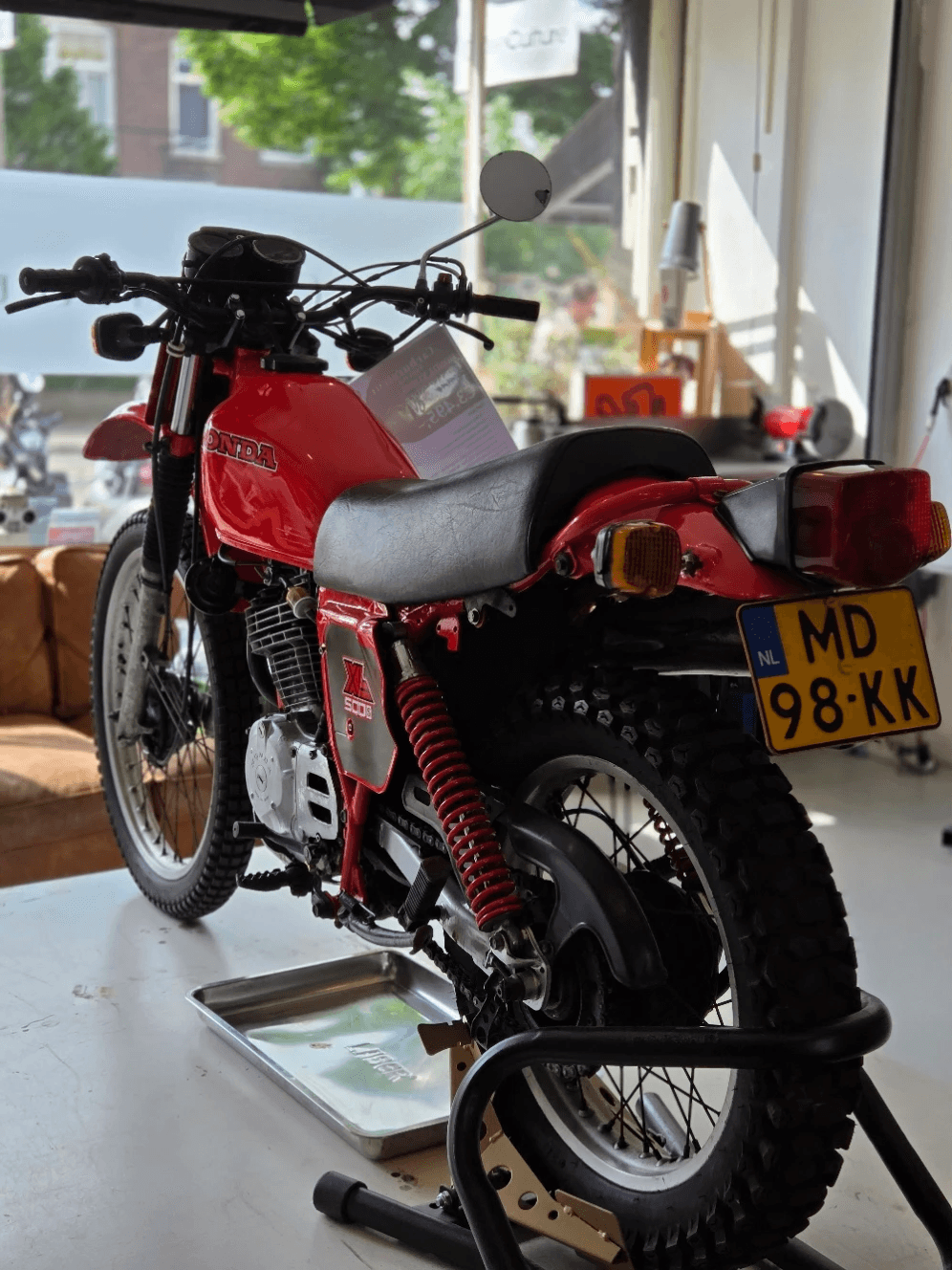 Honda XL500S, 1981, klassieke enduro die nog steeds bijt