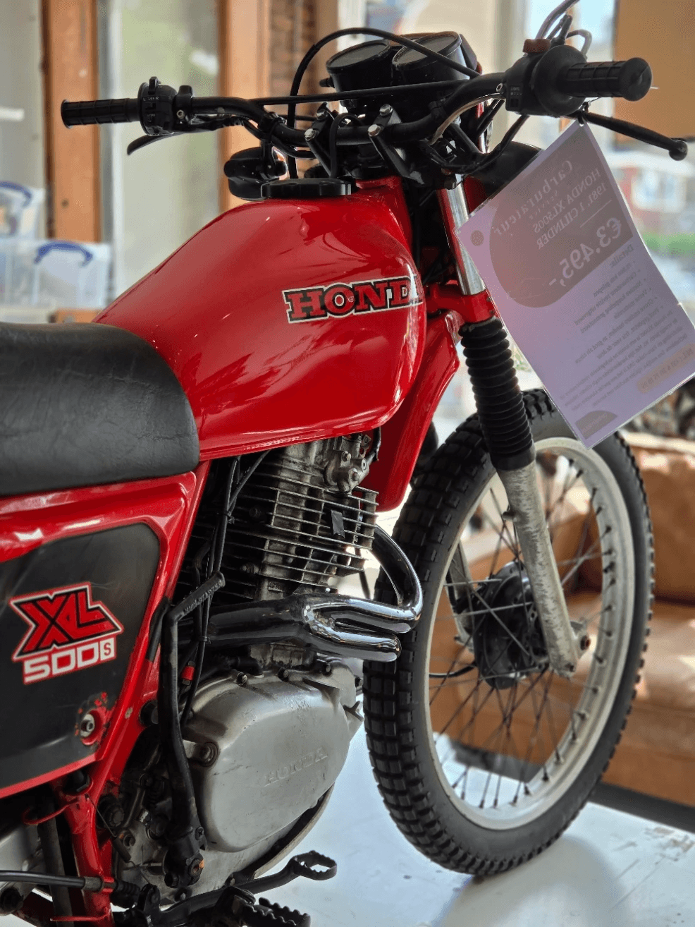 Honda XL500S, 1981, klassieke enduro die nog steeds bijt