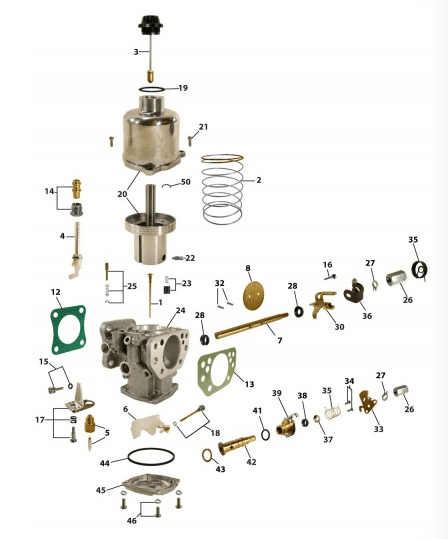 Jaguar XJ 4.2 Series 2 (1973-1979) · SU HIF7 Carburetor (Refurbished) · SET of 2.